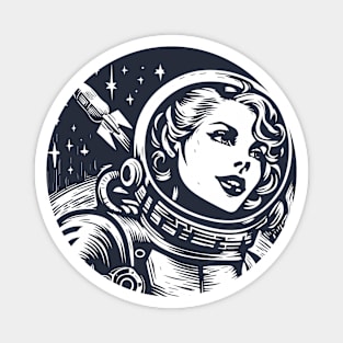 Astro Girl Magnet